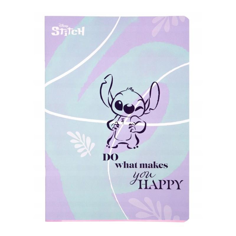 Zeszyt A5/60k linia Disney Fashion wzór 2 Stitch Patio